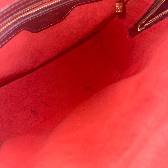 Authentic Louis Vuitton Damier Ebene Triana Shoulder Bag Tote Handbag - Picture 2 of 16